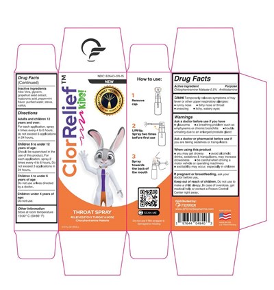 Clorrelief Kids Carton Outline (Clorrelief Kids April 28)